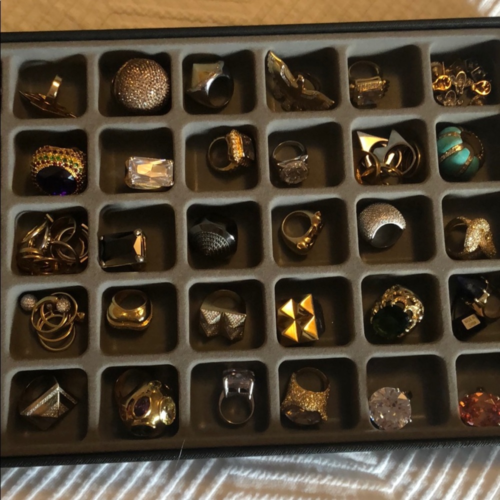 nOir Collection- mainly cocktail rings